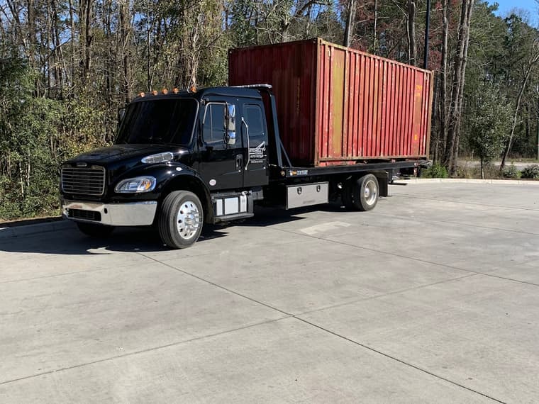 Shipping container transport